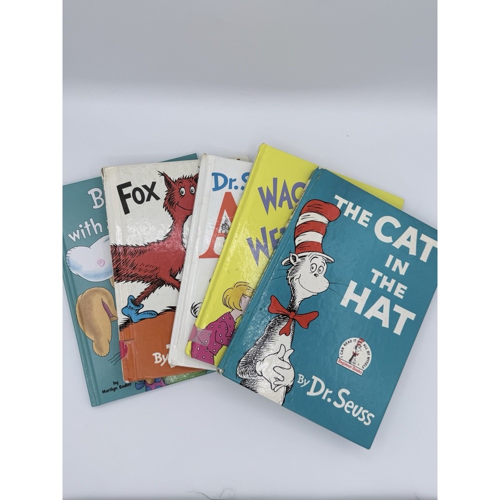 Dr. Seuss Beginner‎ Books Lot Of 5 - Children's Hardcover